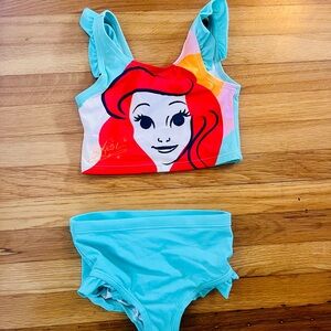 Hanna Andersson Disney Ariel Two-Piece Swimsuit